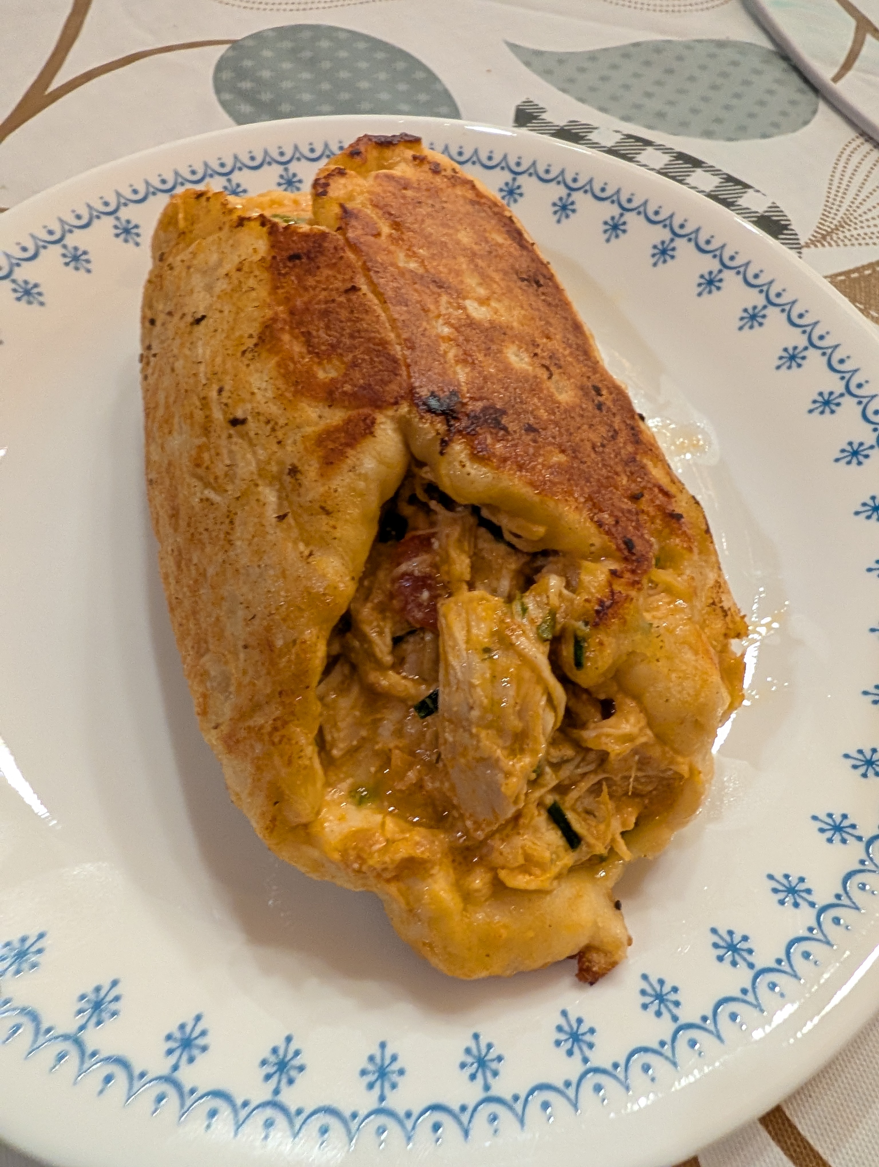High Protein Chicken Empanada